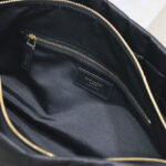 Saint Laurent Gloria In Quilted Nylon Black